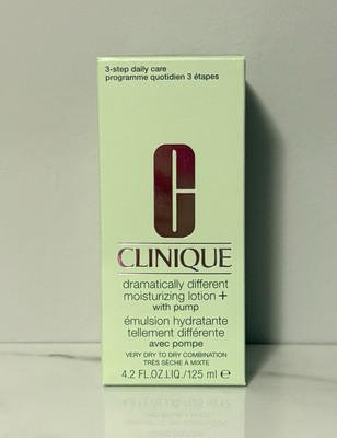 Clinique Dramatically Different Moisturizing Lotion With Pump 4.2oz/125ml NIB