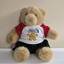 Build A Bear 1997 CLASSIC TAN TEDDY VINTAGE COLLECTIBLE Stuffed Plush Animal