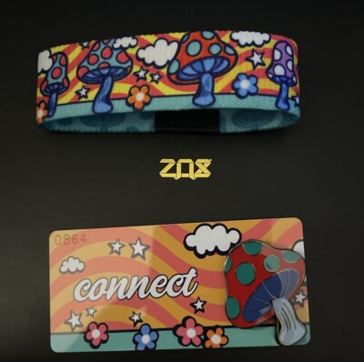zox Armband medium CONNECT *Strap & Pin* *Pilze*-
