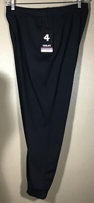 FOURLAPS NWT RE-UP Women's Stride Jogger Sz Large Black Retail $98  6-14
