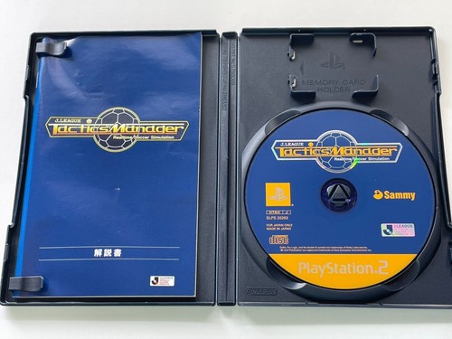 J.LEAGUE TACTICS MANAGER PlayStasion2 PS2 Sammy JAPAN import NTSC-J (Japan) - Picture 4 of 8