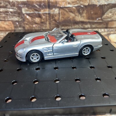 SHELBY New Ray 2000 SHELBY SERIES 1 Convertible Silver And Red
