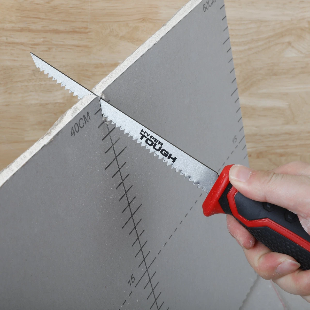 Hyper Tough 6-INCH  15.2cm DRYWALL JAB SAW Durable HD Carbon Steel Nonslip  Grip | eBay