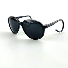 Vintage Sunglasses Aviator Ear Hooks Oversized Made in Japan