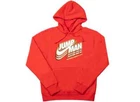 BNWT NIKE AIR JORDAN BULLS AJ JUMPMAN FLEECE FLIGHT HOODIE HOOD HOODY RED JDN