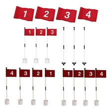 Golf Golf Flag Hole Cup Flag Pole Base-Stable Practice Hole Cup Golf Pole