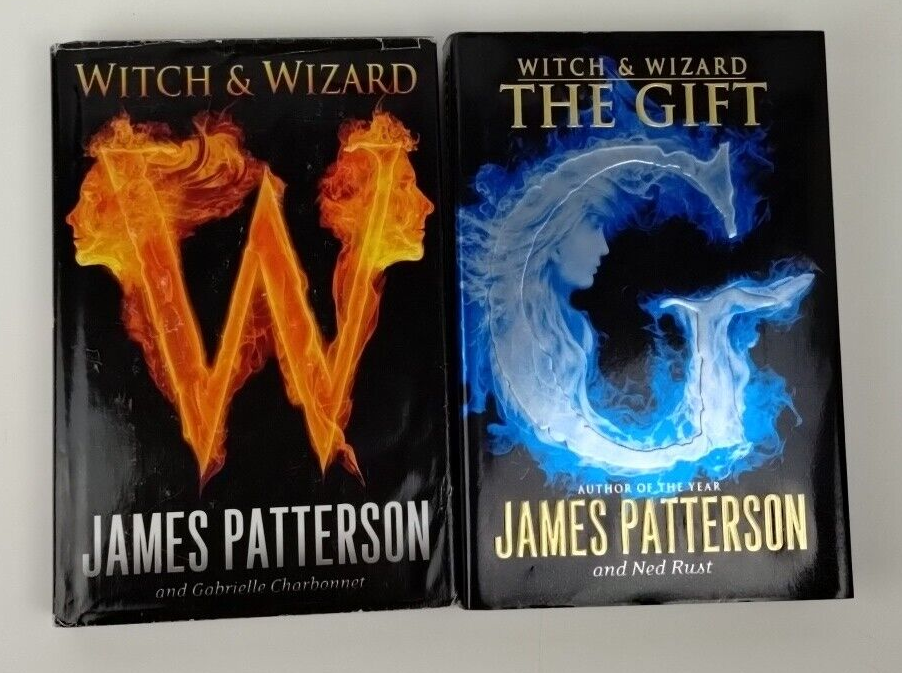 James Patterson Witch & Wizard Series (HC/DJ) Books Lot of 2 Gift