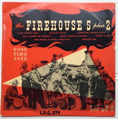 The Firehouse Five Plus Two (The FH5 Story, Part III) UK 10'' issue UK LP
