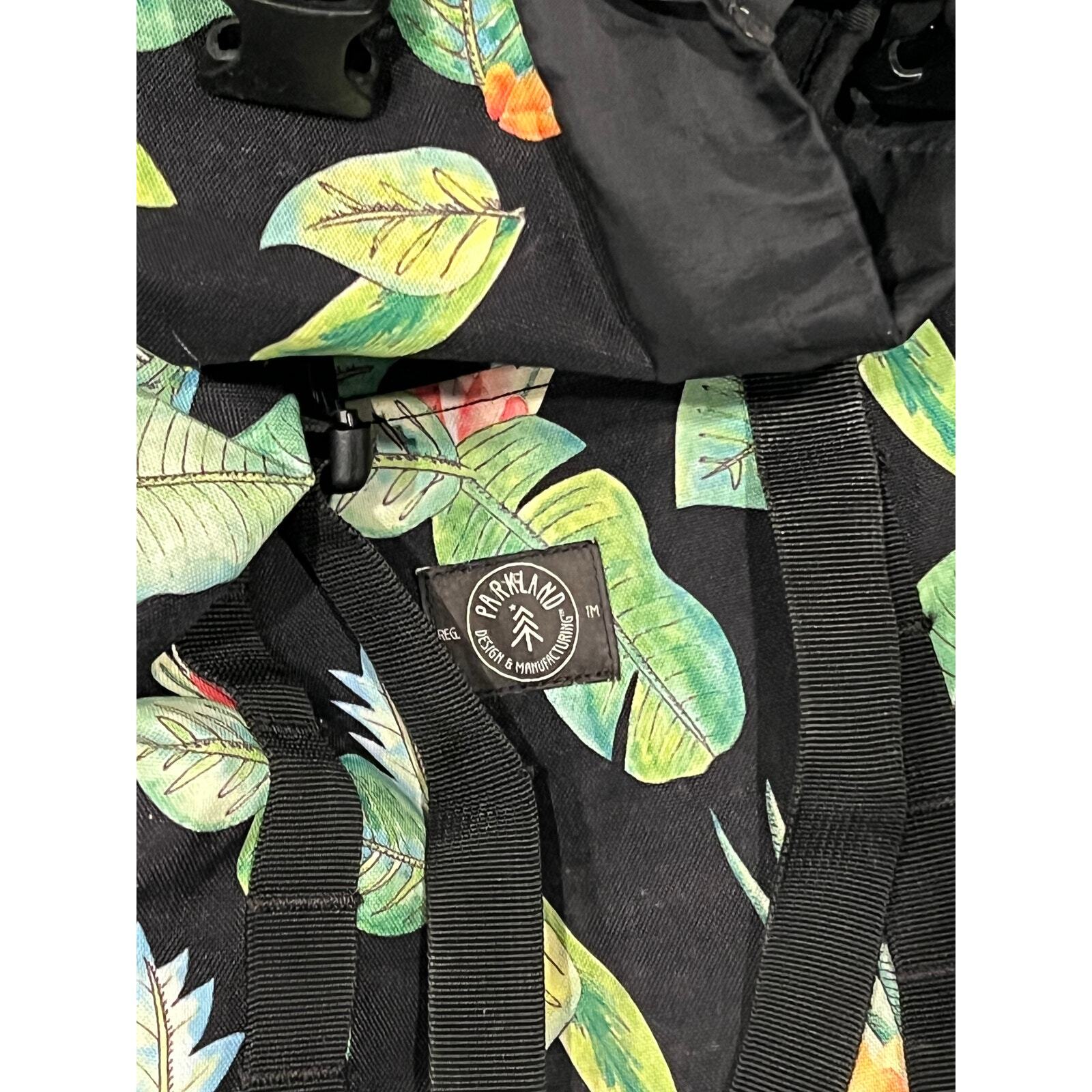 Parkland Top Loading Tropical Plan Backpack - image 5