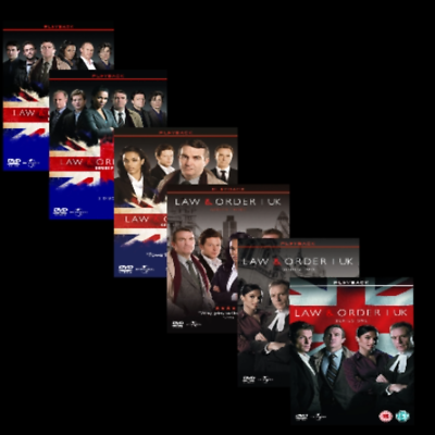 Law & Order UK Series 1-6 Complete Film Collection Season 1 2 3 4