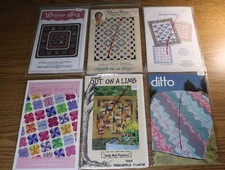 QUILT PATTERN Lot of 44 Various Designs Instructions Large Blankets Wall Hanging