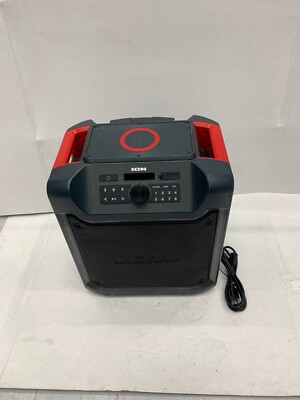 ION Pathfinder Portable Bluetooth Speaker with Wireless Qi