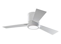 Rubberized White Clarity Ii 3-blade 42 Ceiling Fan - Light Kit, Blades & Remote on sale Rubberized White Clarity Ii 3-blade 42 Ceiling Fan - Light Kit, Blades & Remote on sale