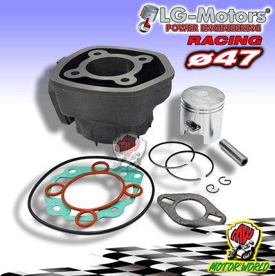 KIT CILINDRO MALOSSI RACING ø47 GHISA SP.10 70cc MOTORE - Foto 4