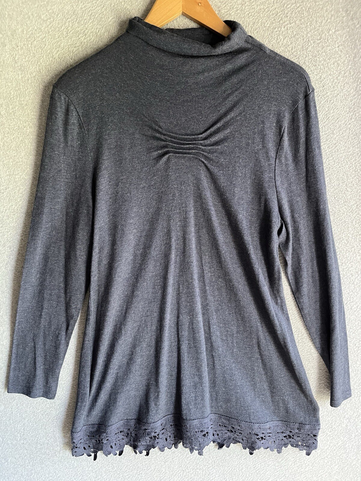 Soft Surroundings Turtle Neck Pullover Sweater Dr… - image 5