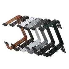 Support de Jardinière Blanc 3-fach Réglable Plantes Planteurs Balcon Top Neuf