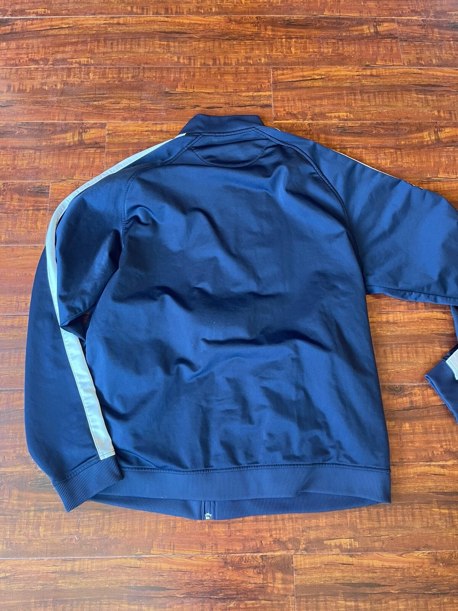 Nike New York Yankees Jacket Men Size XXL Track Athletic Blue