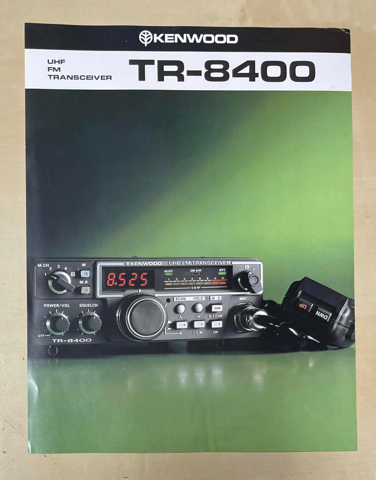 トリオ UHF FM トランシーバー TR-8400 Vintage Kenwood TR-8400 UHF