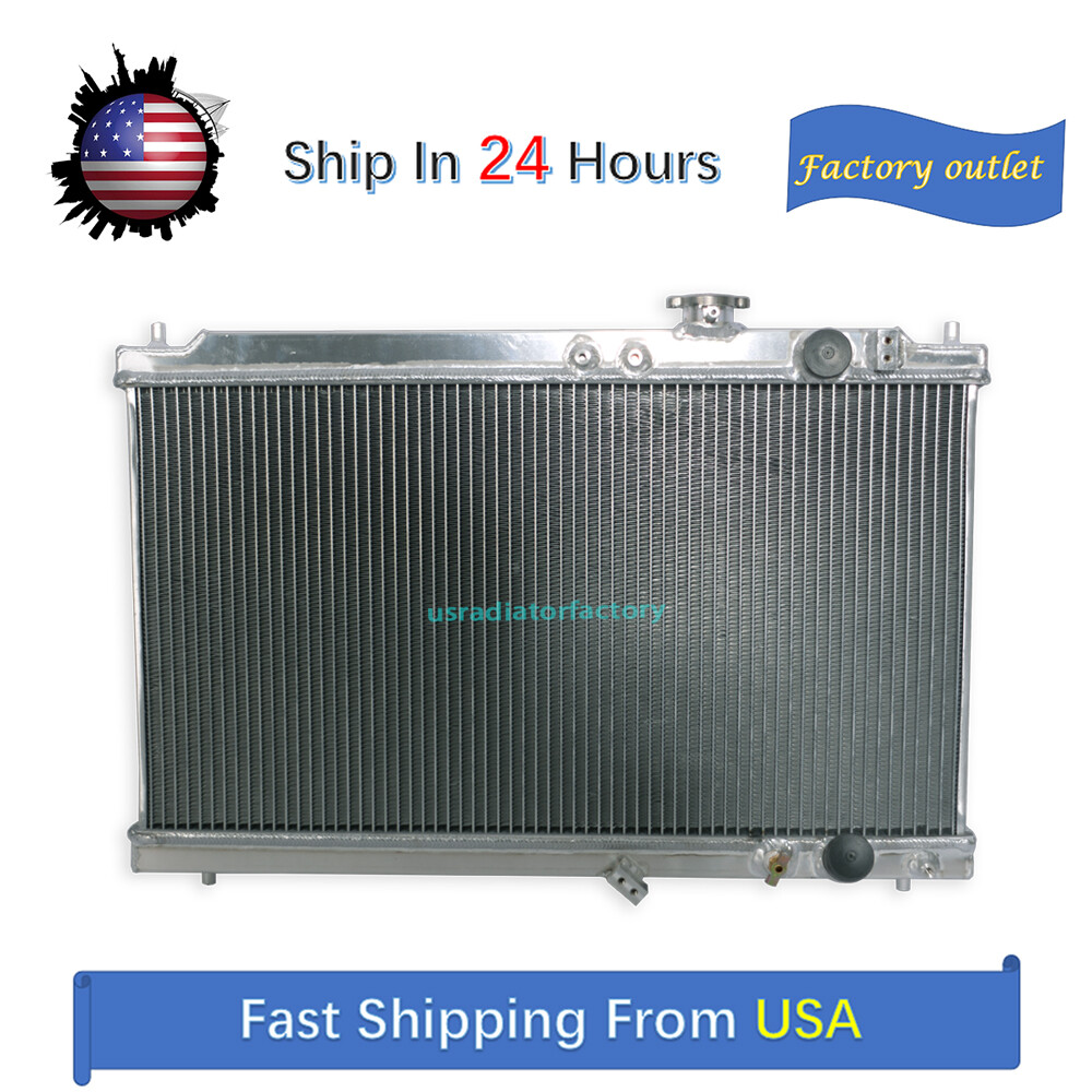 2Rows All Aluminum Radiator For Acura 1994-2001 Integra 1.8L MT | eBay