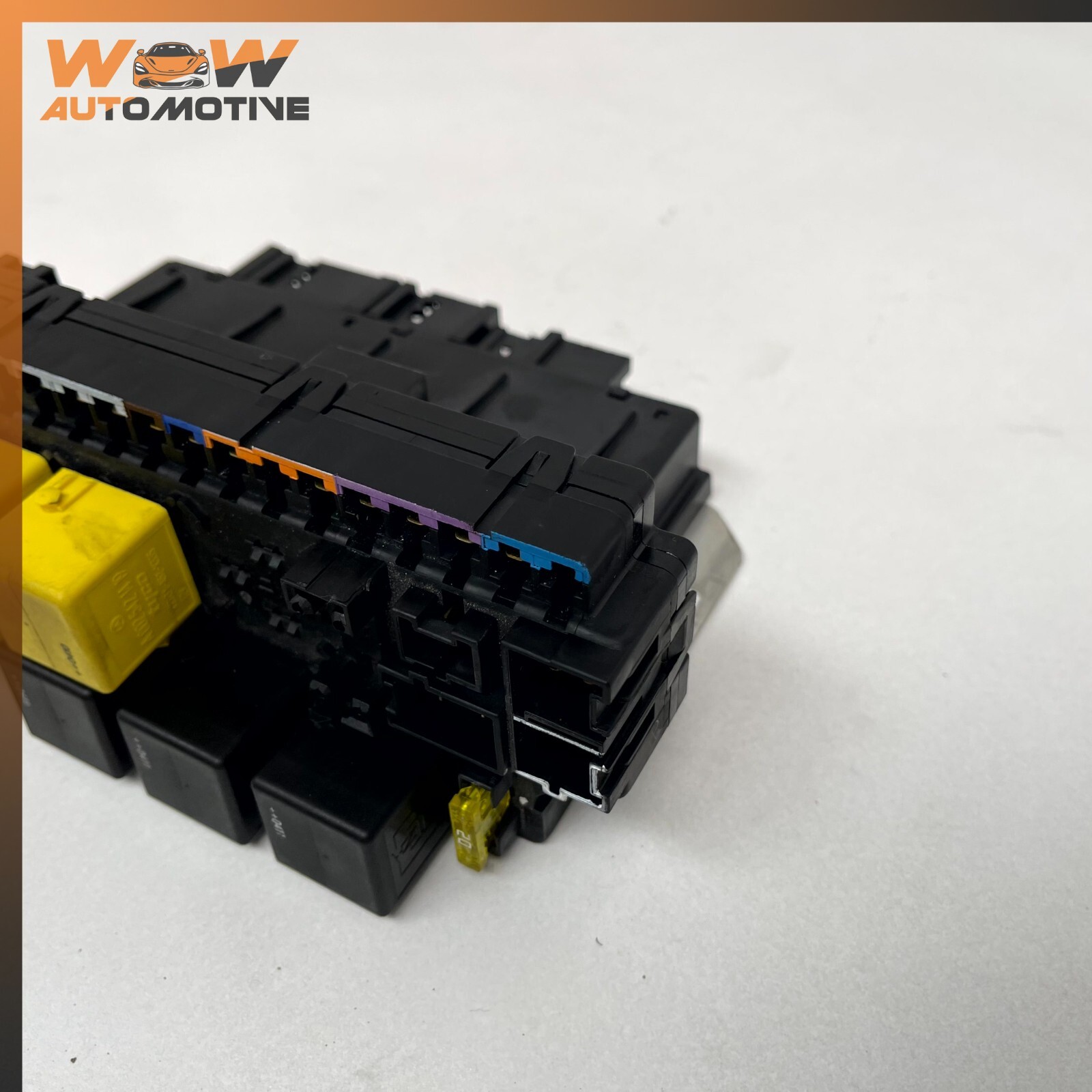 03-12 MERCEDES R230 SL500 SL550 FRONT LEFT SAM CONTROL MODULE FUSE RELAY BOX OEM