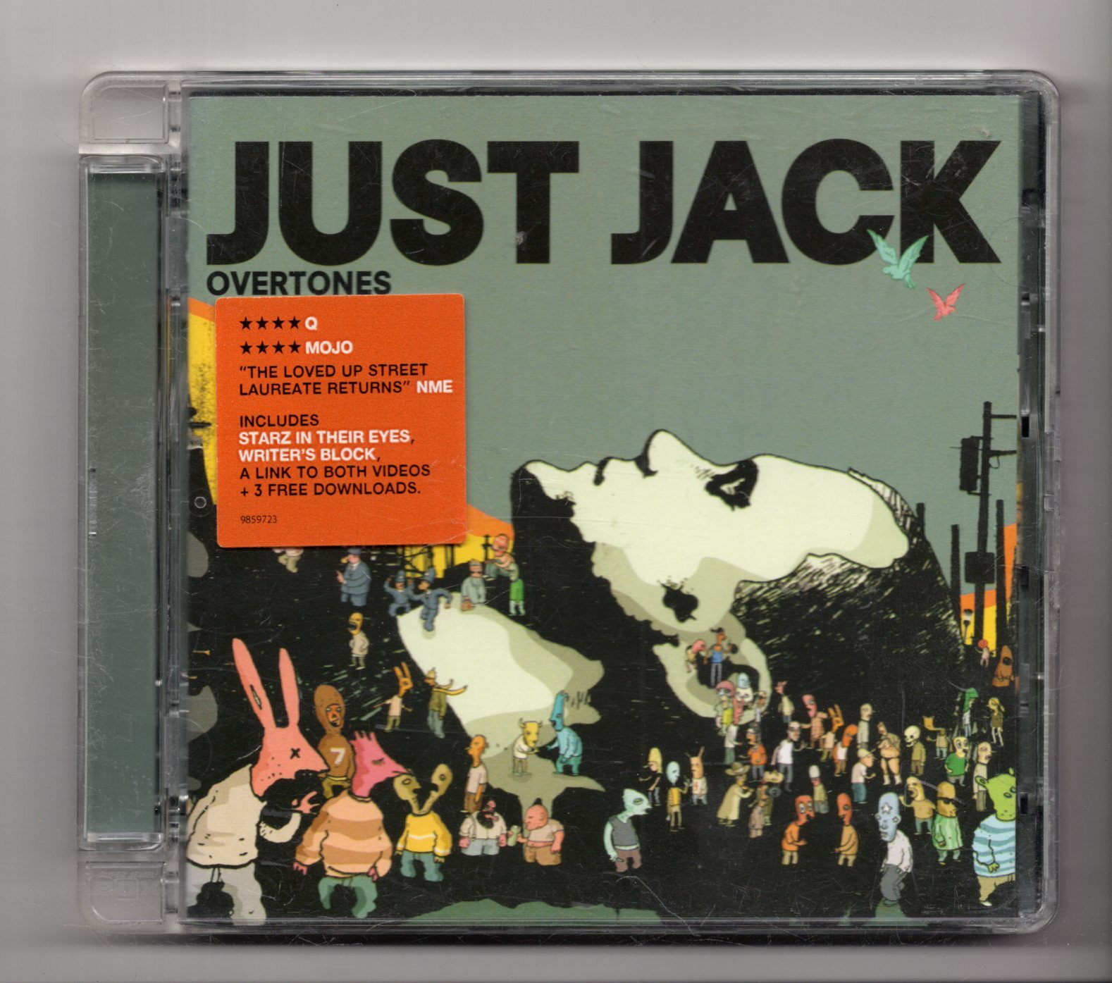 (JN771) Just Jack, Overtones - 2007 CD