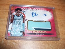 (3) 2022-23 Topps Inception OTE Basketball Bryce Griggs Patch Auto Cards /25