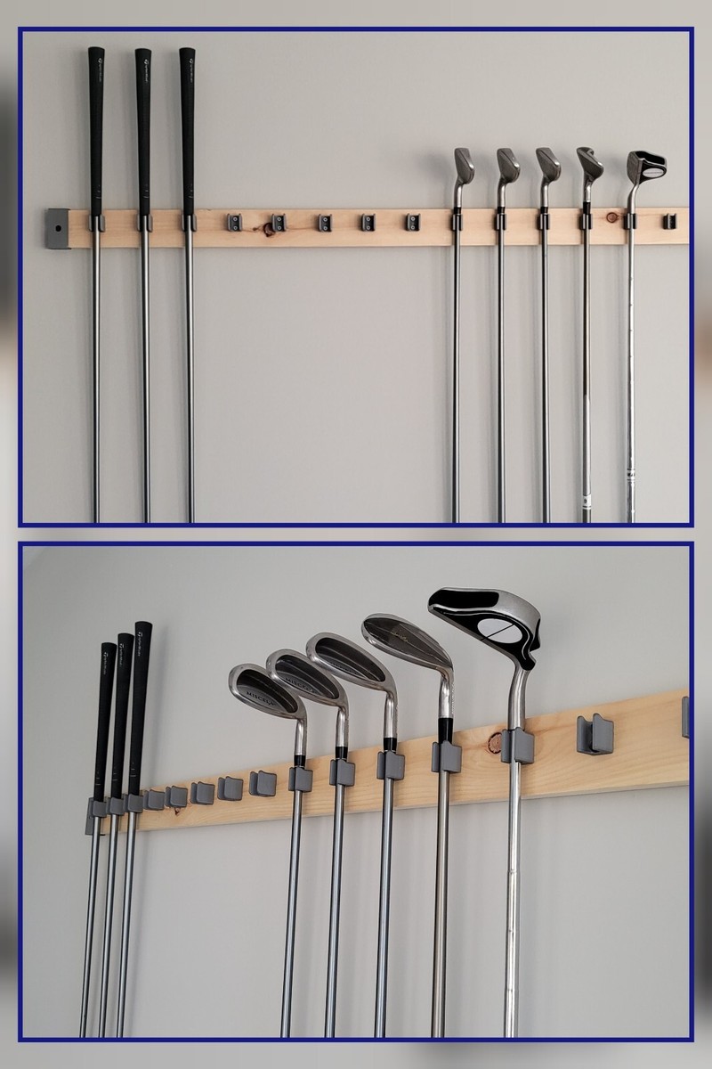 Golf club wall Golf club wall Golf club 15 holder  set - Main Image