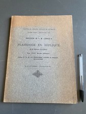 Plaidoirie en réplique – Succession de S. M. Léopold II - 1911