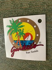 Vintage Gurkee s Rope Sandals Original Tag