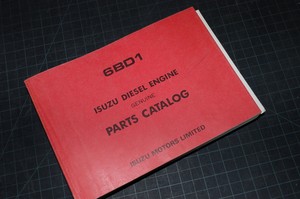 Isuzu 6bg1 engine parts