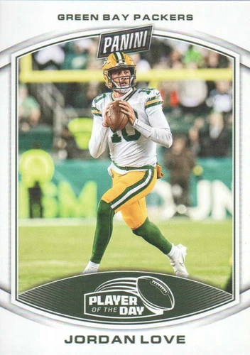2023 Panini Player of the Day Jordan Love #40