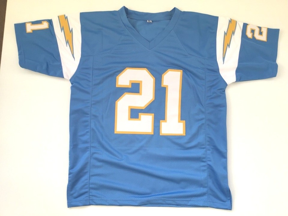 UNSGNED CUSTOM Sewn Sttched John Cappellett Blue Jersey - M, L, XL UNSGNED CUSTOM Sewn Sttched John Cappellett Blue Jersey - M, L, XL