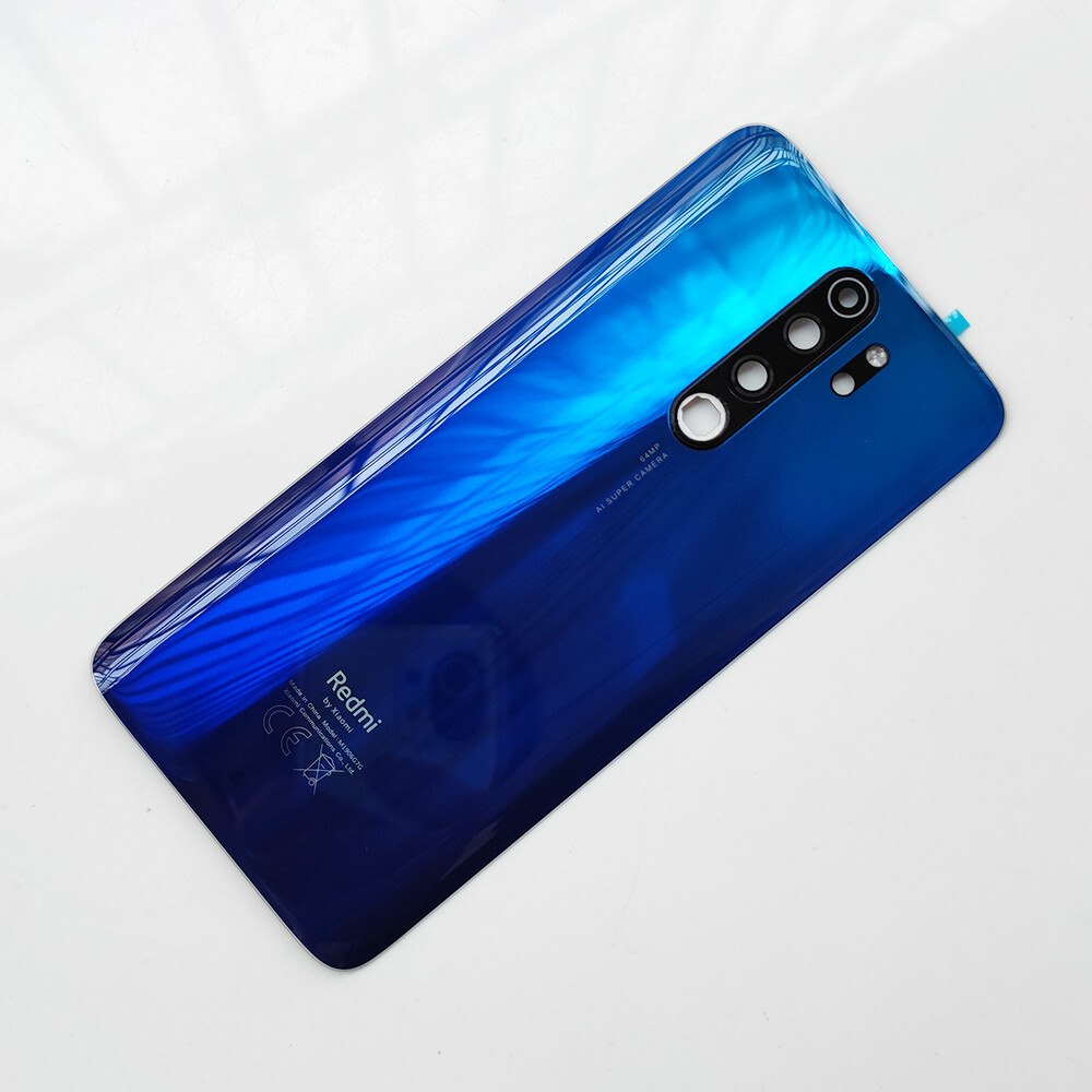 Xiaomi Redmi Note 8 Pro 653 -Housse de protection bleue en silicone