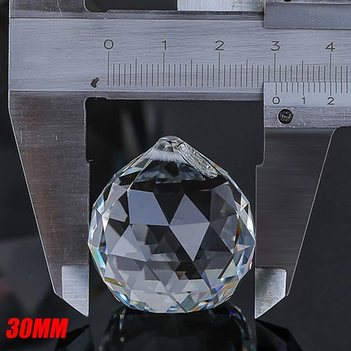 DIY 20-50MM Feng Shui Hanging Crystal Ball Prism Faceted Chandelier Lamp Pendant - Picture 13 of 15