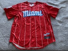 Nike Authentic Brian Anderson Miami Marlins S...