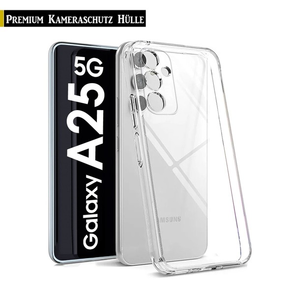 FüR Samsung Galaxy A25 5G Durchsichtige SchutzhüLle Cover Tpu Transparent HüLle-image
