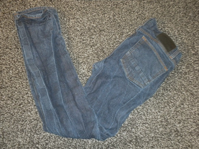 Roark Jeans Mens 32x34 Blue Hwy 128 Raw Denim Straight Fit Open Roads Open Minds