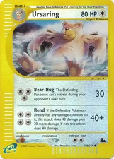 Ursaring - 110/144 - Pokemon Skyridge Reverse Holo Rare Card HP