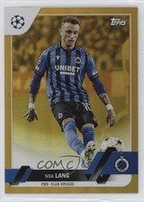 2022-23 Topps UEFA Club Competitions Gold Foil 48/50 Noa Lang #4 4z8