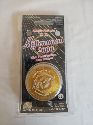 Magic Return Jumbo Yo Yo Millennium 2000 new high speed auto return. New In Pack