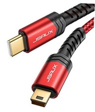 Mini USB to Type C Cable, USB C to Mini USB Cable Charging Cord for 6.6FT