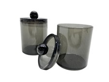 Récipient pour cotons-tiges et tampons de coton, 2 pièces B-WARE