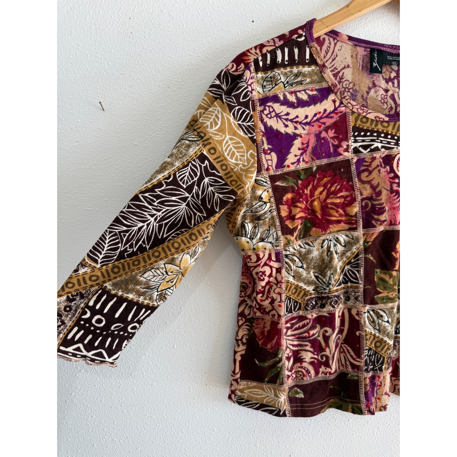 90s Patchwork Graphic Tee - image 5