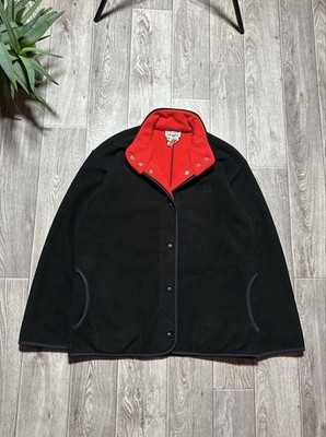 Women Escada Sport Jacket Black Fleece 38
