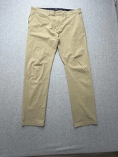 J.Crew Pants Mens 34x30 Khaki Tech Pant Stretch Performance Chino Casual Work
