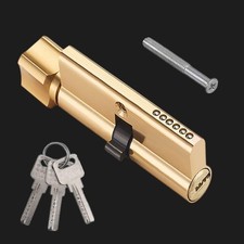 35/35 Euro Cylinder Lock (70mm), Cylinder Lock with Thumbturn Door Lock Barrel 