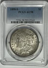 1898 S MORGAN DOLLAR PCGS AU 58