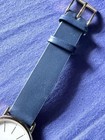 Ladies Skagen Signatur Lille Watch, New Battery, Blue Leather, White Dial — photo 3