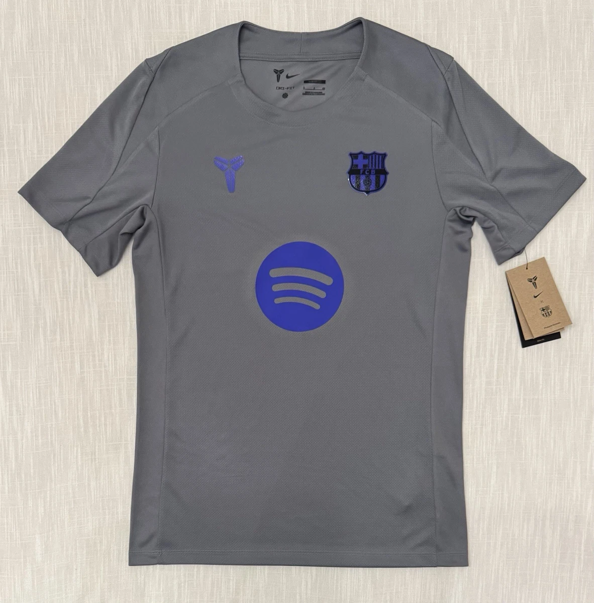 FC Barcelona Gray International Club Soccer Fan Jerseys for sale