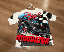Vintage AOP Dale Earnhardt Intimidator T-Shirt 1996 RARE XL - Ships Same Day